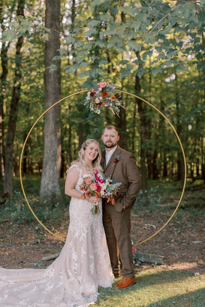 Emily & Will’s Fall Themed Vow Renewal | Lucky Penny Floral Baltimore Wedding Florist