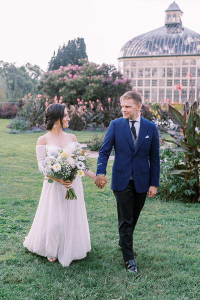 Oznur & Matthew Botanical Garden Wedding